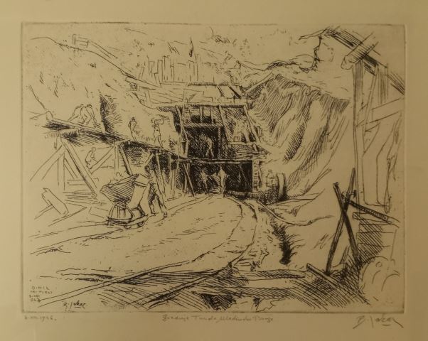 Gradnja tunela mladinske proge, Dince pri Tuzli